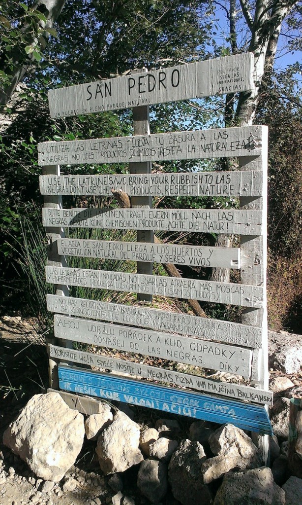 Normas de convivencia, Cala de San Pedro